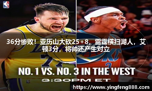 36分惨败！亚历山大砍25+8，雷霆横扫湖人，艾顿3分，将帅还产生对立